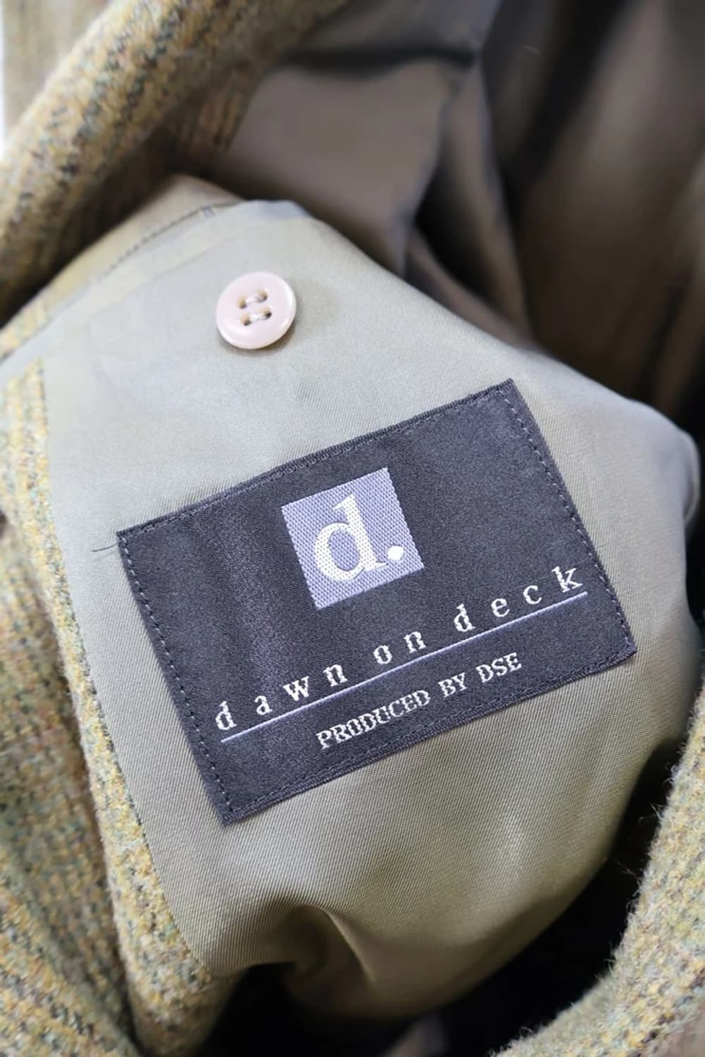 트로우 밀 스코틀랜드 트위드 울 블레이저 상품이미지5