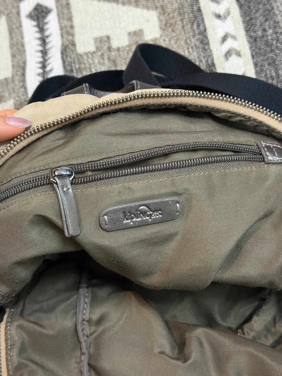 키플링 신형 미니 백팩 베이지 상품이미지6