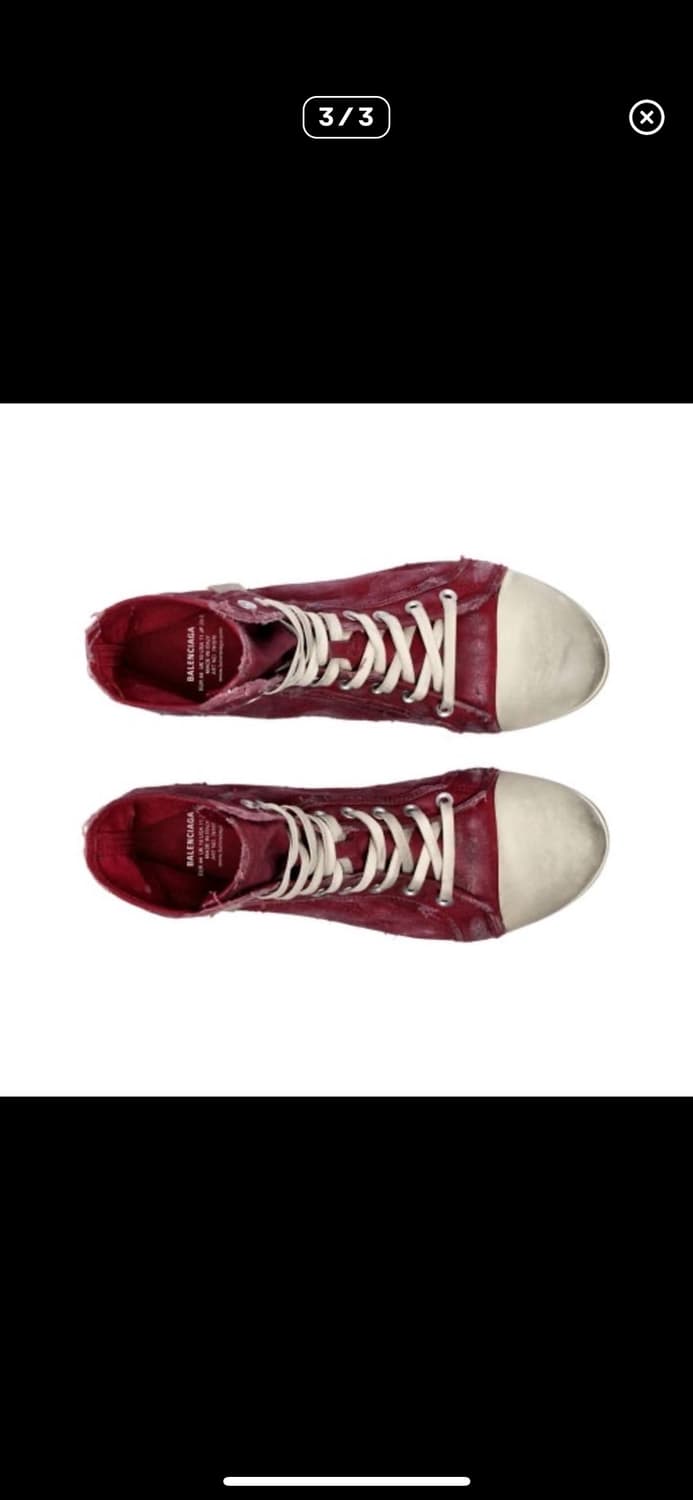 발렌시아가 파리 울트라 하이퍼 플랫 스니커즈 상품이미지2