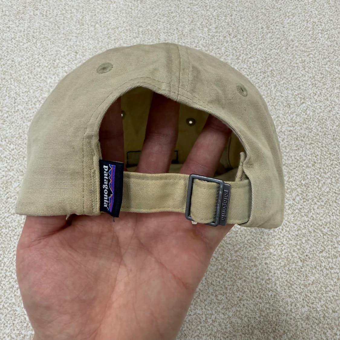 [F] 파타고니아 베이지 볼캡 0105T1 상품이미지3