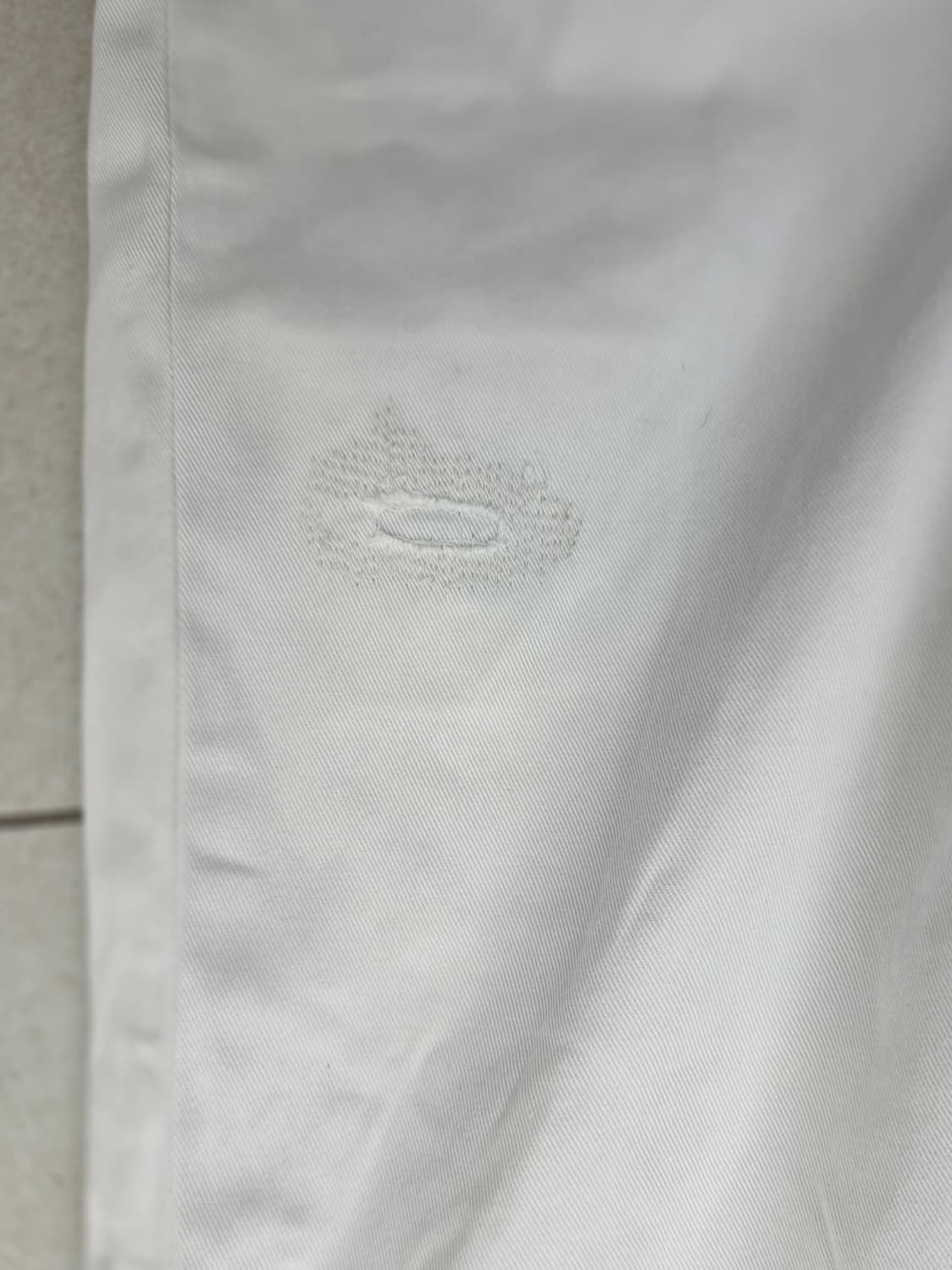 폴로 랄프로렌 디스트레스트 화이트 팬츠 상품이미지3