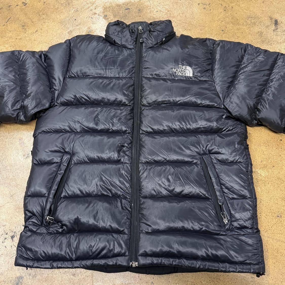 [정품/100] 노스페이스 블랙 패딩 b19 상품이미지3