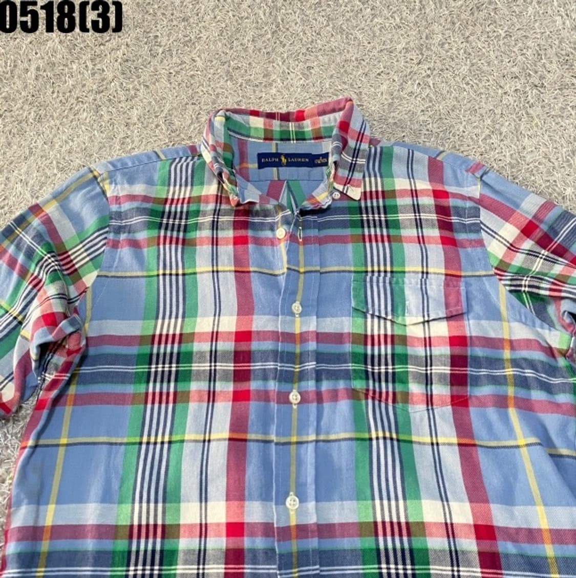 폴로 랄프로렌 체크 셔츠 상품이미지2