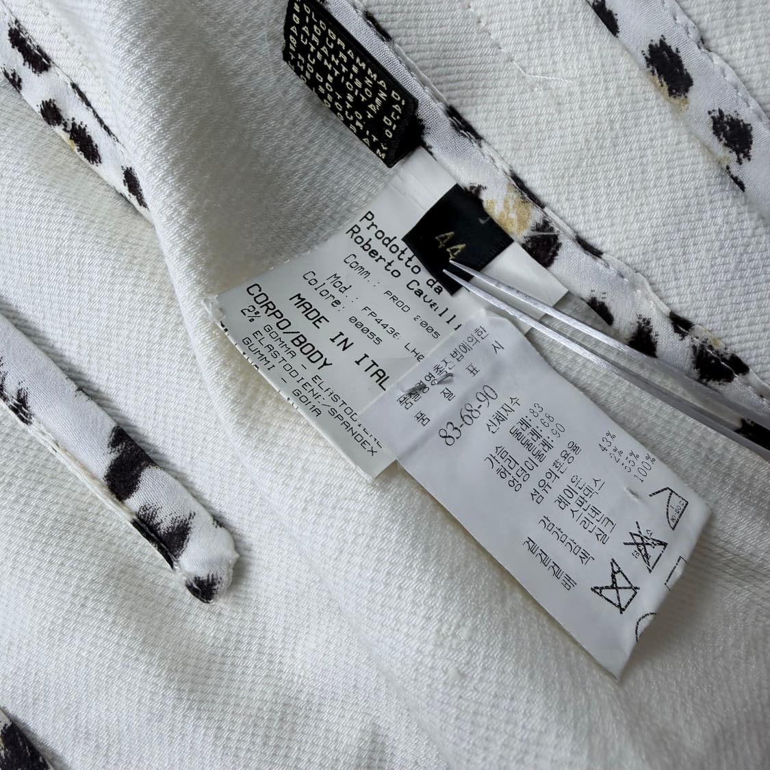 로베르토카발리 금장버클 린넨 자켓 상품이미지7