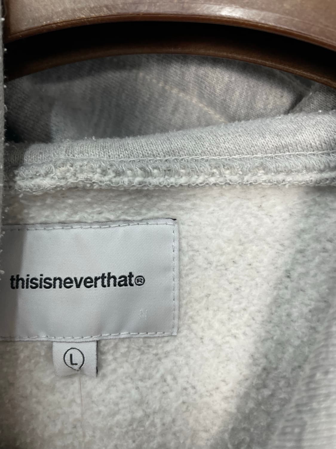 디스이즈네버댓 그레이 후드티 H2018 상품이미지5