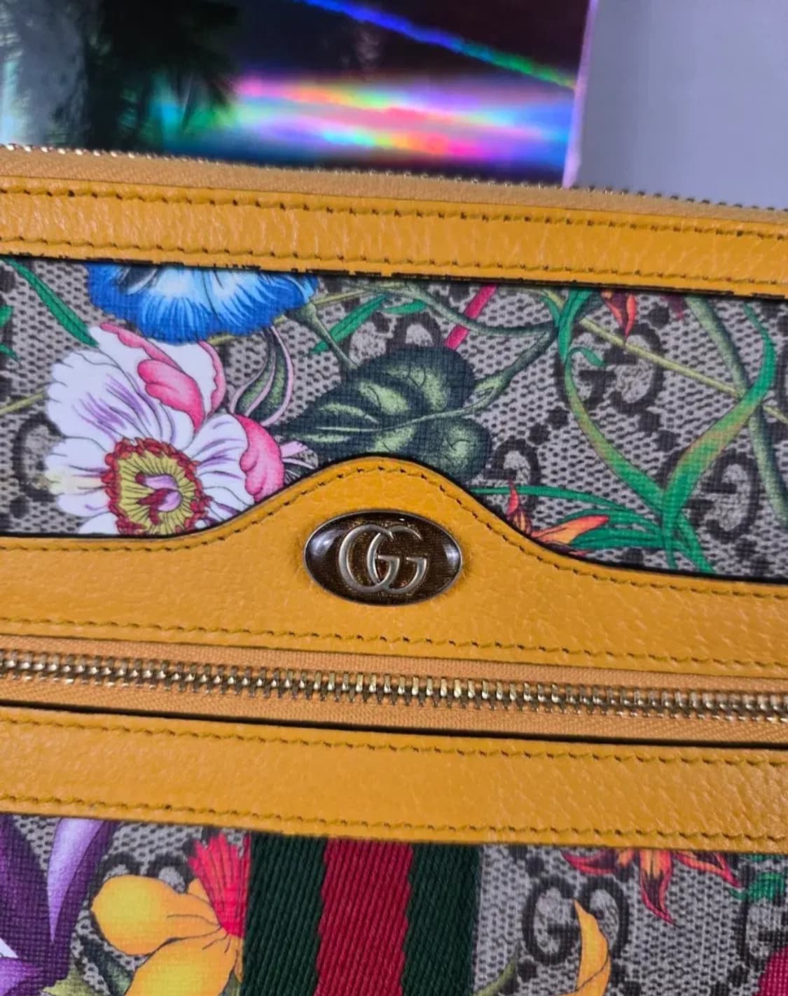 GUCCI 구찌 마몬트 오디피아 플로라 클러치 한정판 가방 플라워 정품 상품이미지3