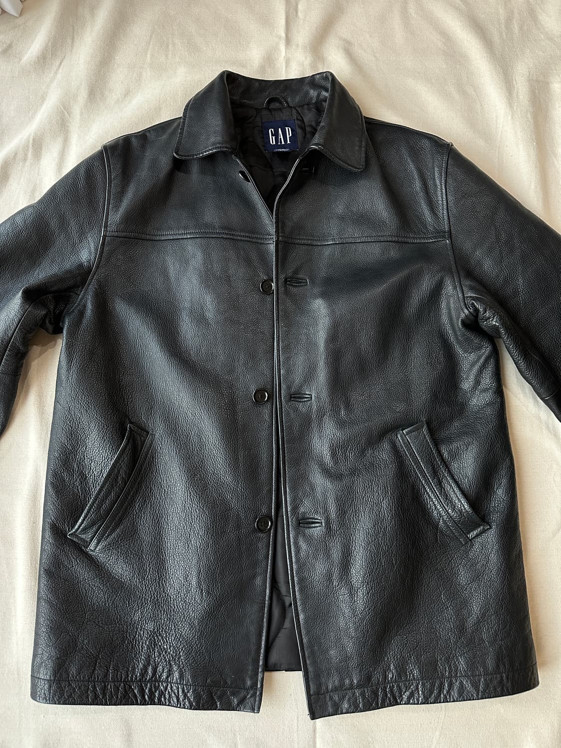 올드갭 카코트 레더자켓 M  상품이미지3