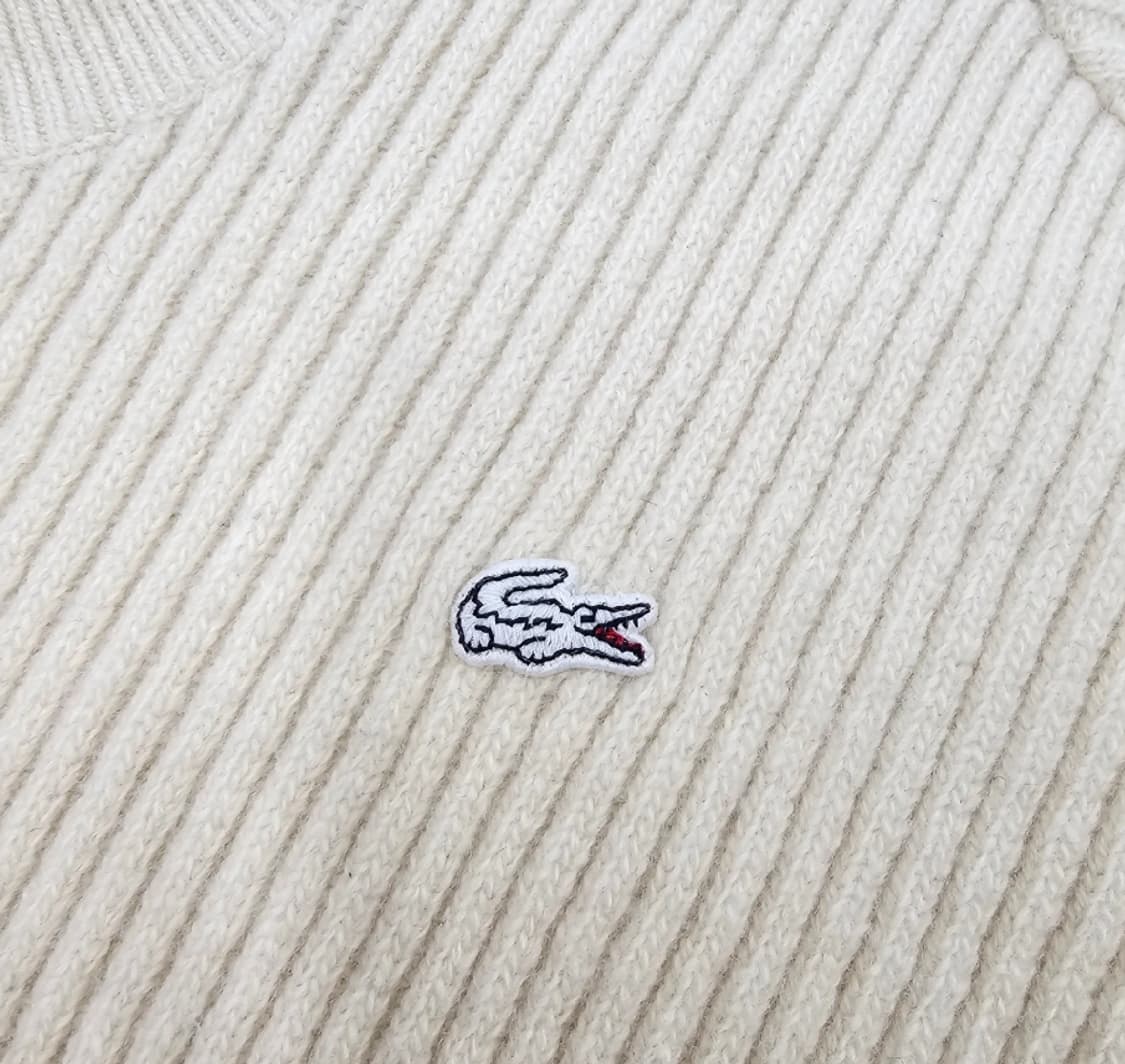 라코스테 아이보리 리브 니트 95 상품이미지4