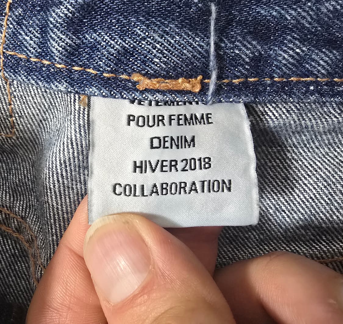 (정품) 베트멍 리바이스 리워크 지퍼 청바지 M (명품 데님 팬츠 남자) 상품이미지4