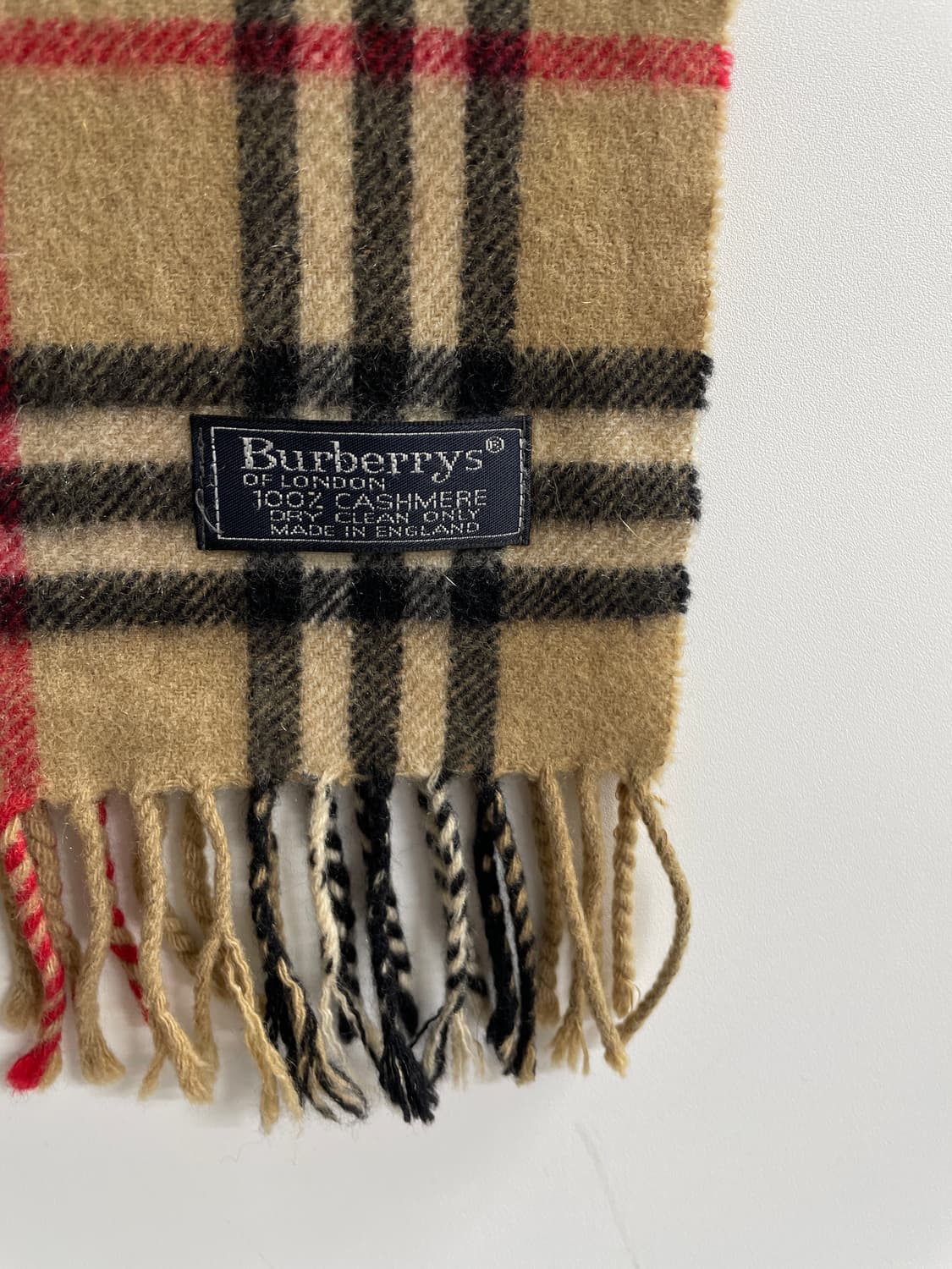 버버리 캐시미어 목도리(공용) 상품이미지5