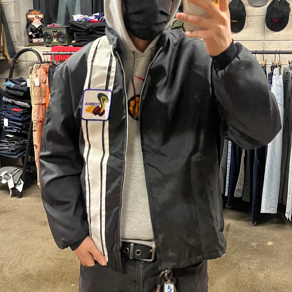 90s Ford 쉘비 코브라 레이싱 자켓 (105) 상품이미지6