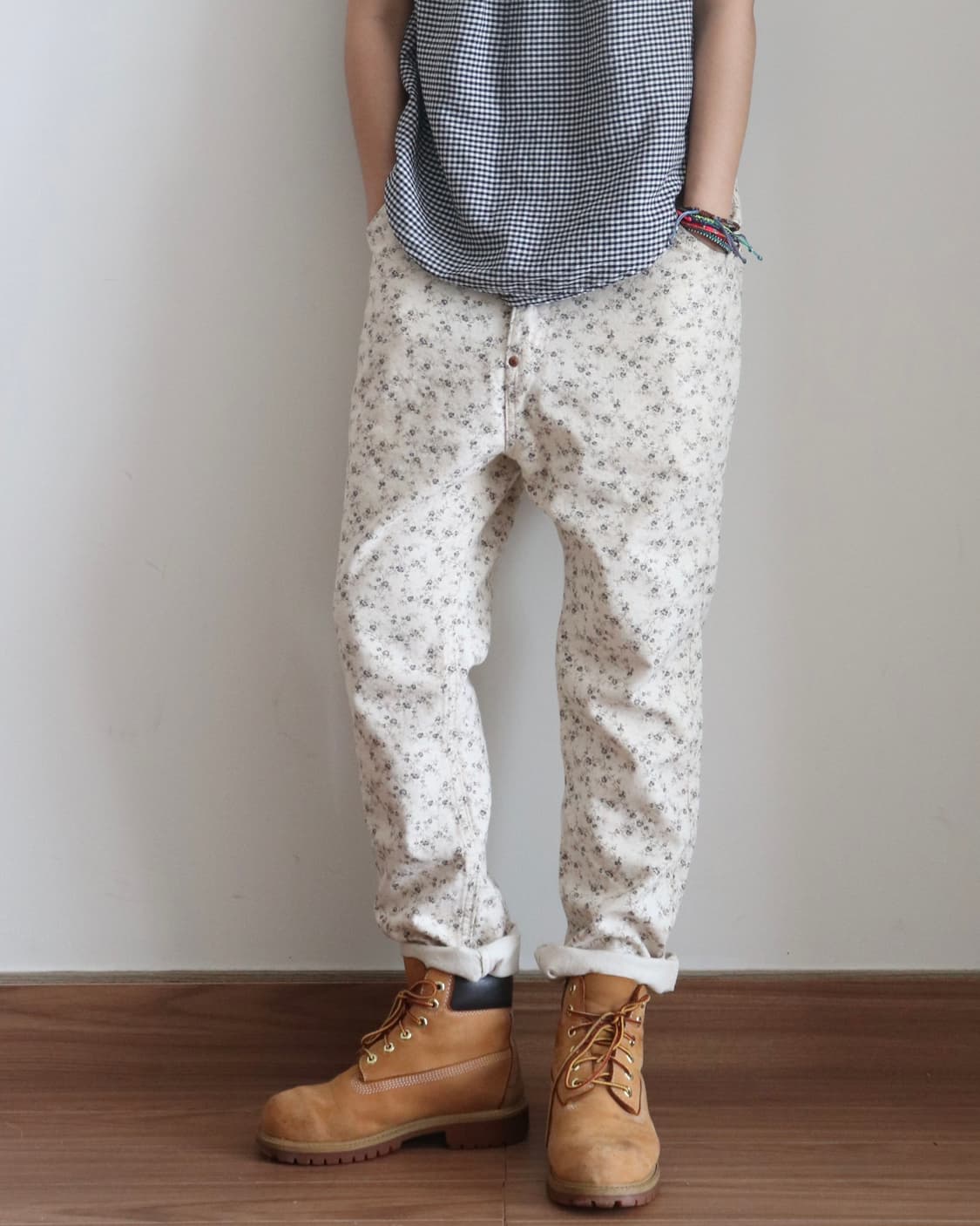 [Kapital] Floral Cotton Sarouel Pants 상품이미지1