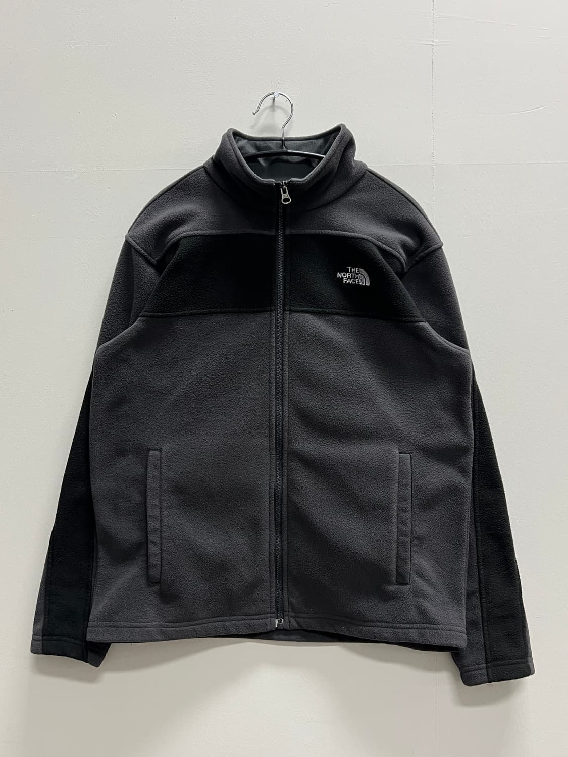 (XL) 노스페이스 키즈/우먼스 플리스 자켓 차콜 상품이미지2