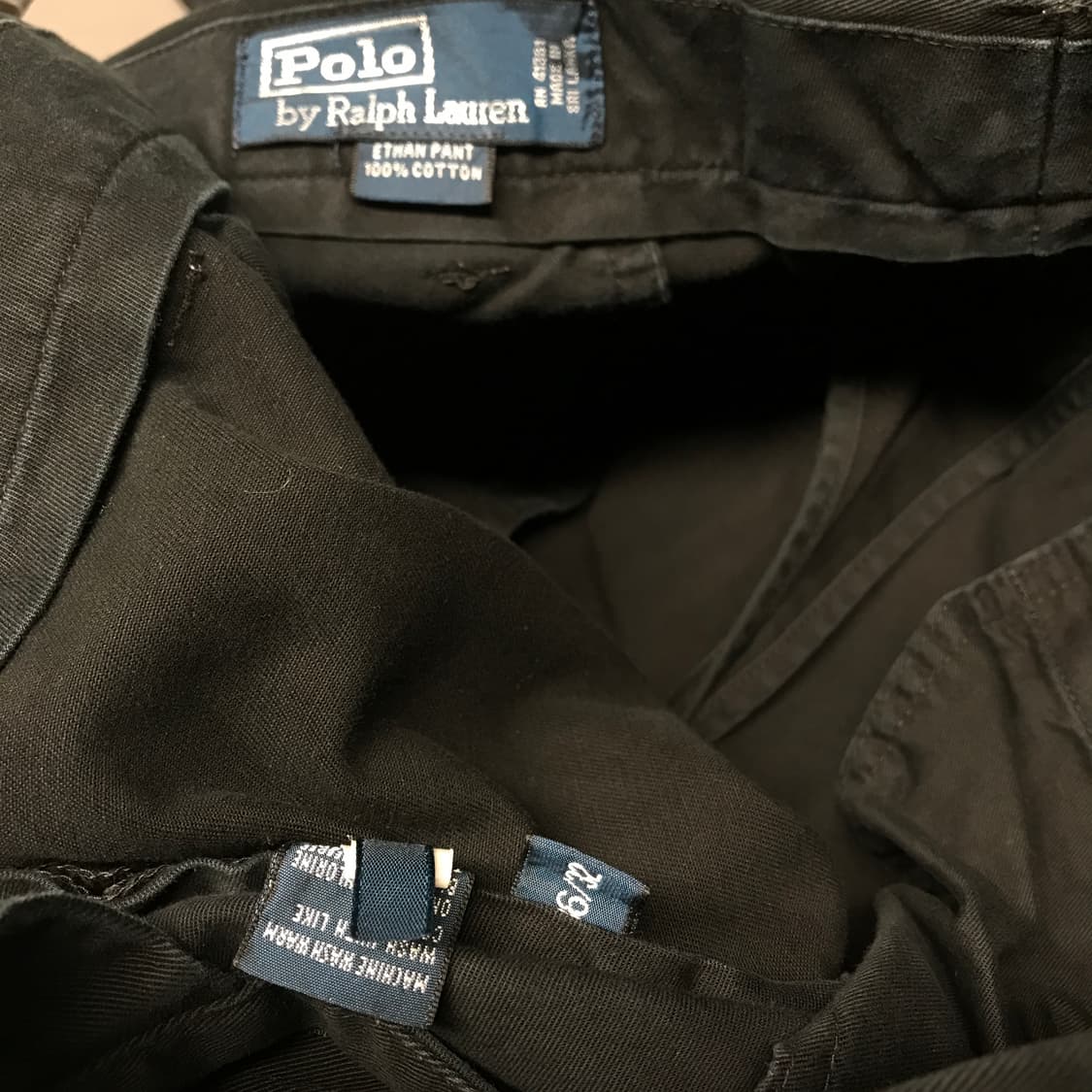폴로 랄프로렌 블랙 치노 팬츠 36/32 상품이미지6