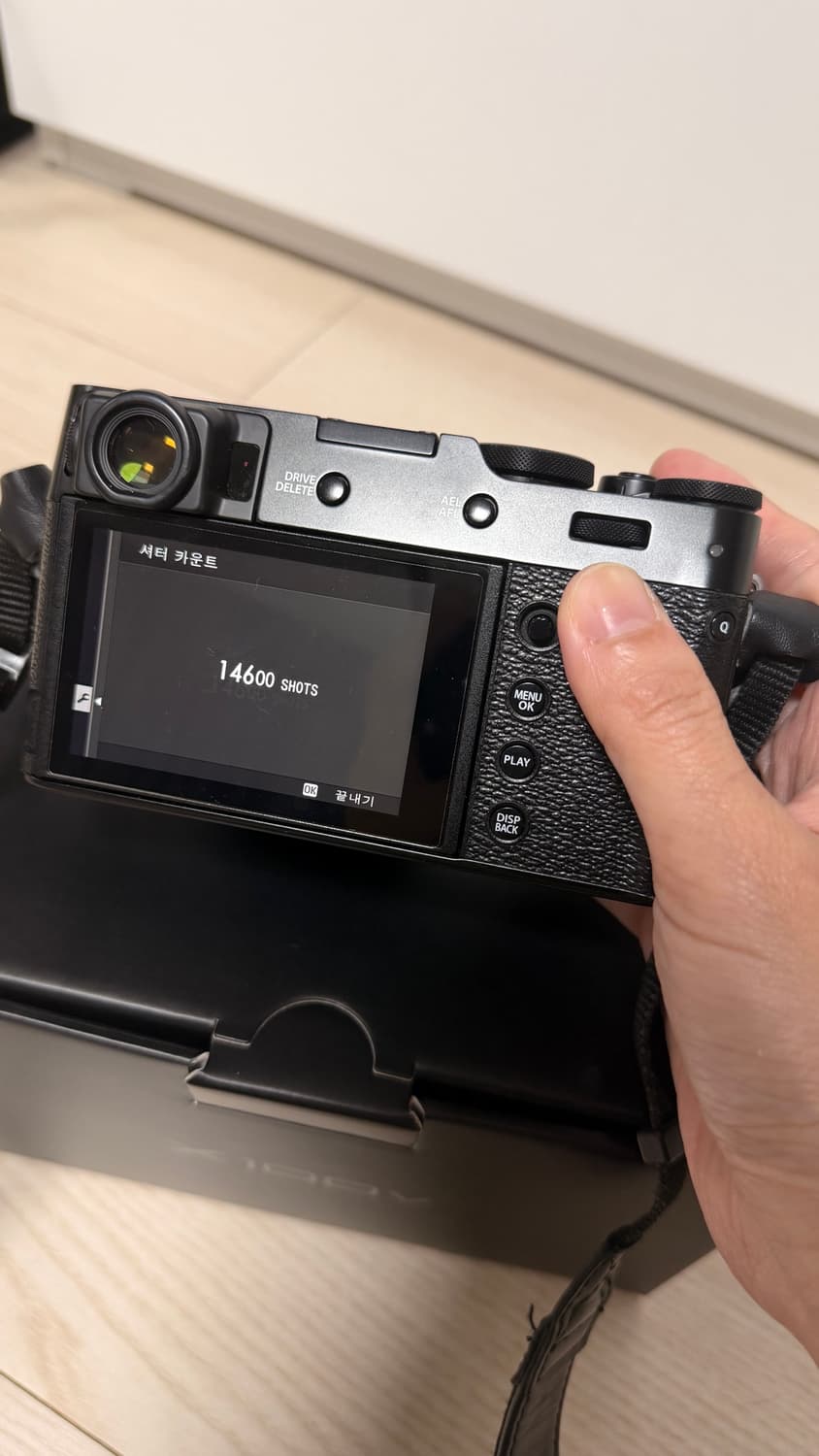 Fujifilm x100v블랙 판매합니다 상품이미지5