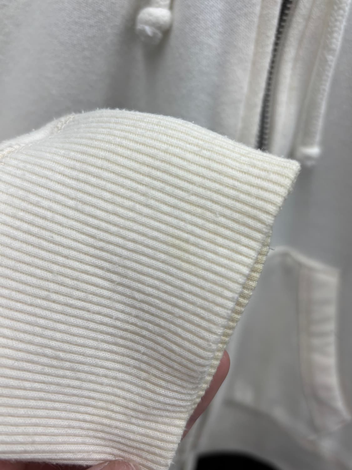 홀리스터 화이트 후드집업 상품이미지6