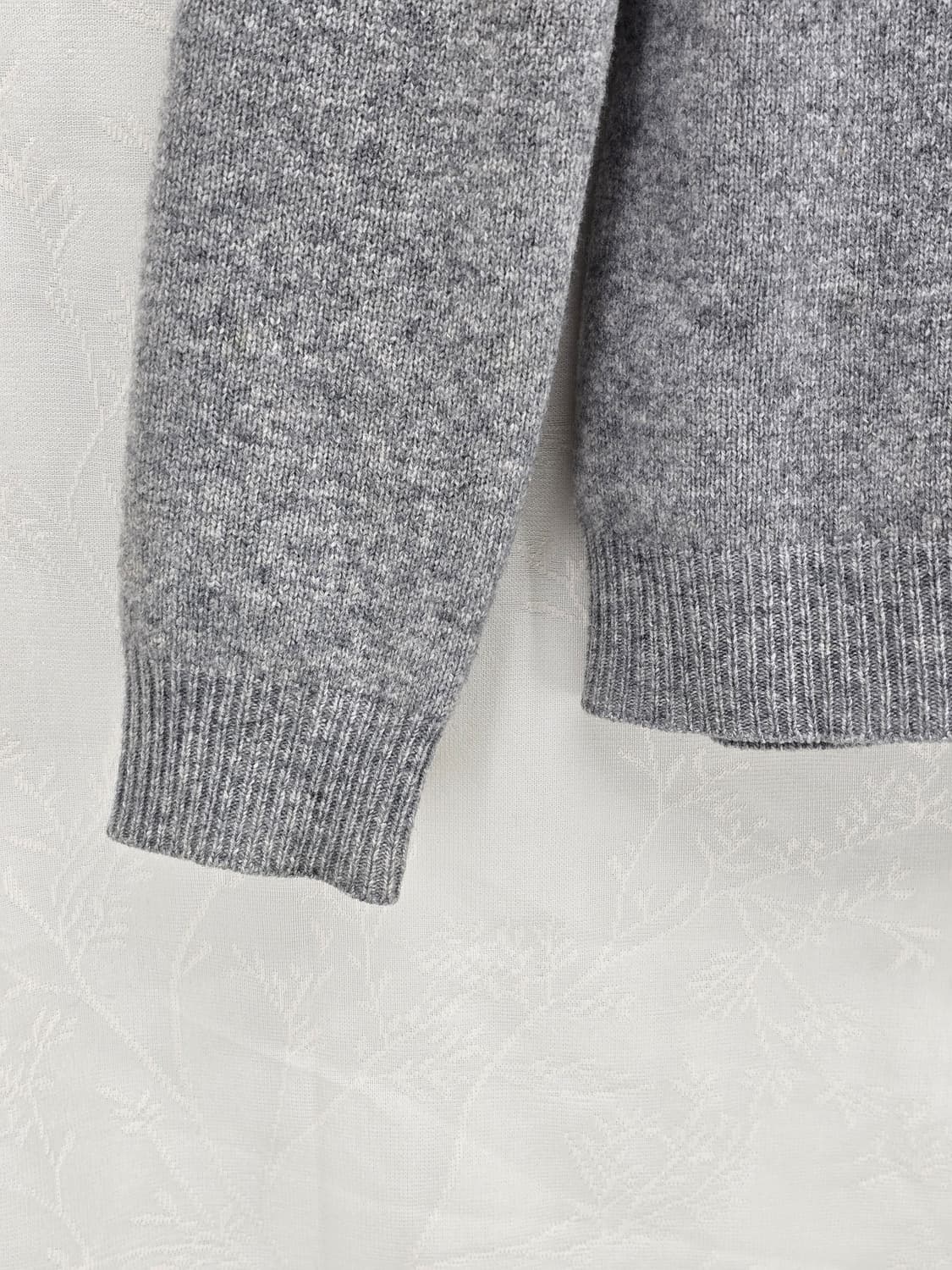 빈폴 여성용 그레이 후드 울 니트 상품이미지6