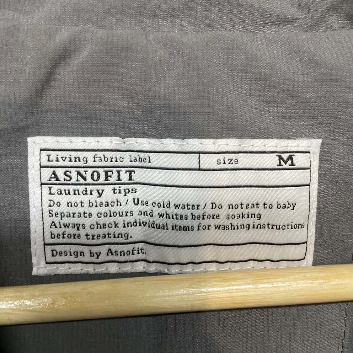 아스노핏 바람막이 자켓 상품이미지3