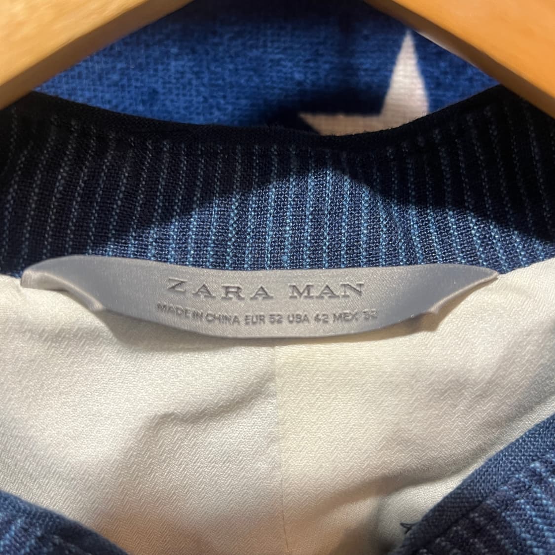 자라 차이나 카라 린넨자켓 상품이미지4