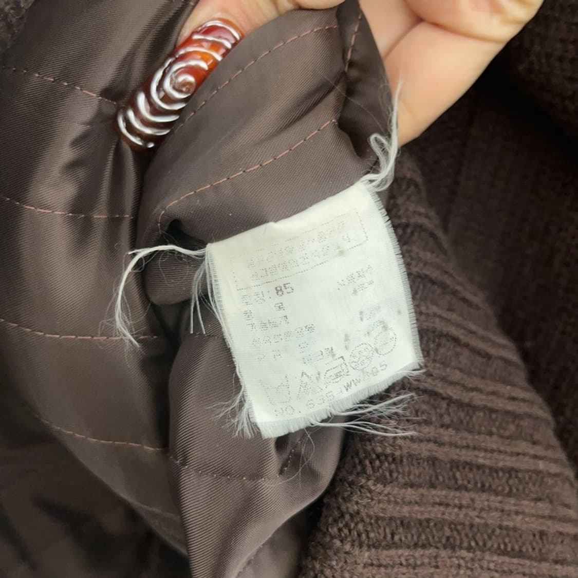 톰보이 진스 빈티지 캐주얼 떡볶이 집업 후드 가디건 85 C09410 상품이미지6