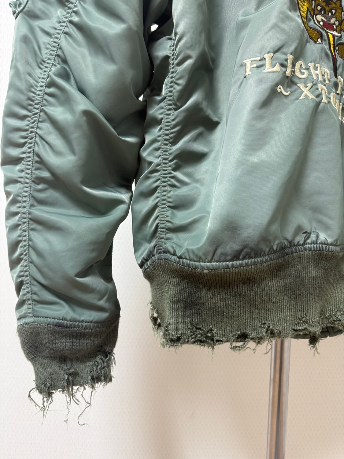 빈티지 ma-1 xtonz 항공 자켓 상품이미지9
