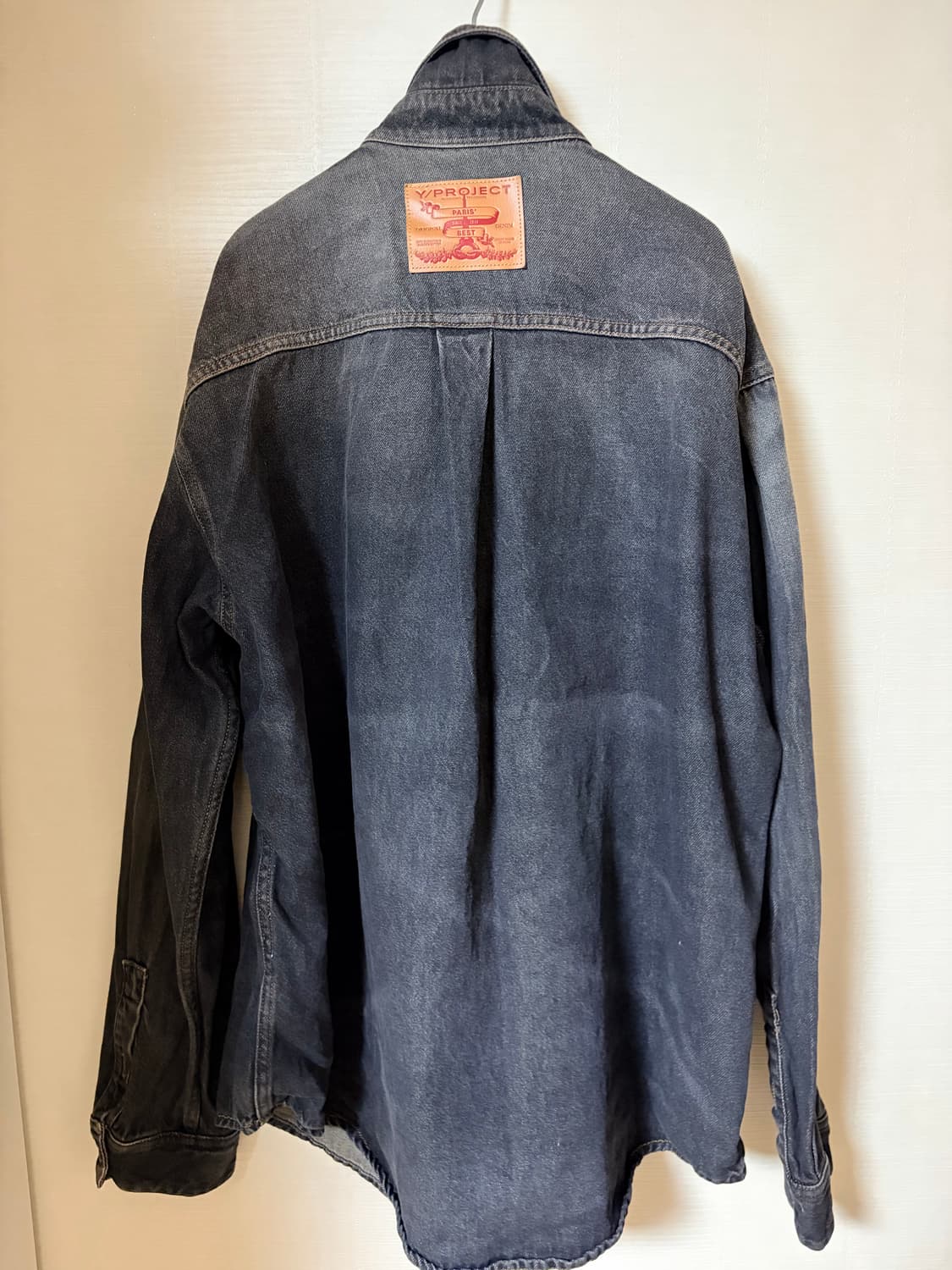 와이프로젝트 데님 셔츠 상품이미지2