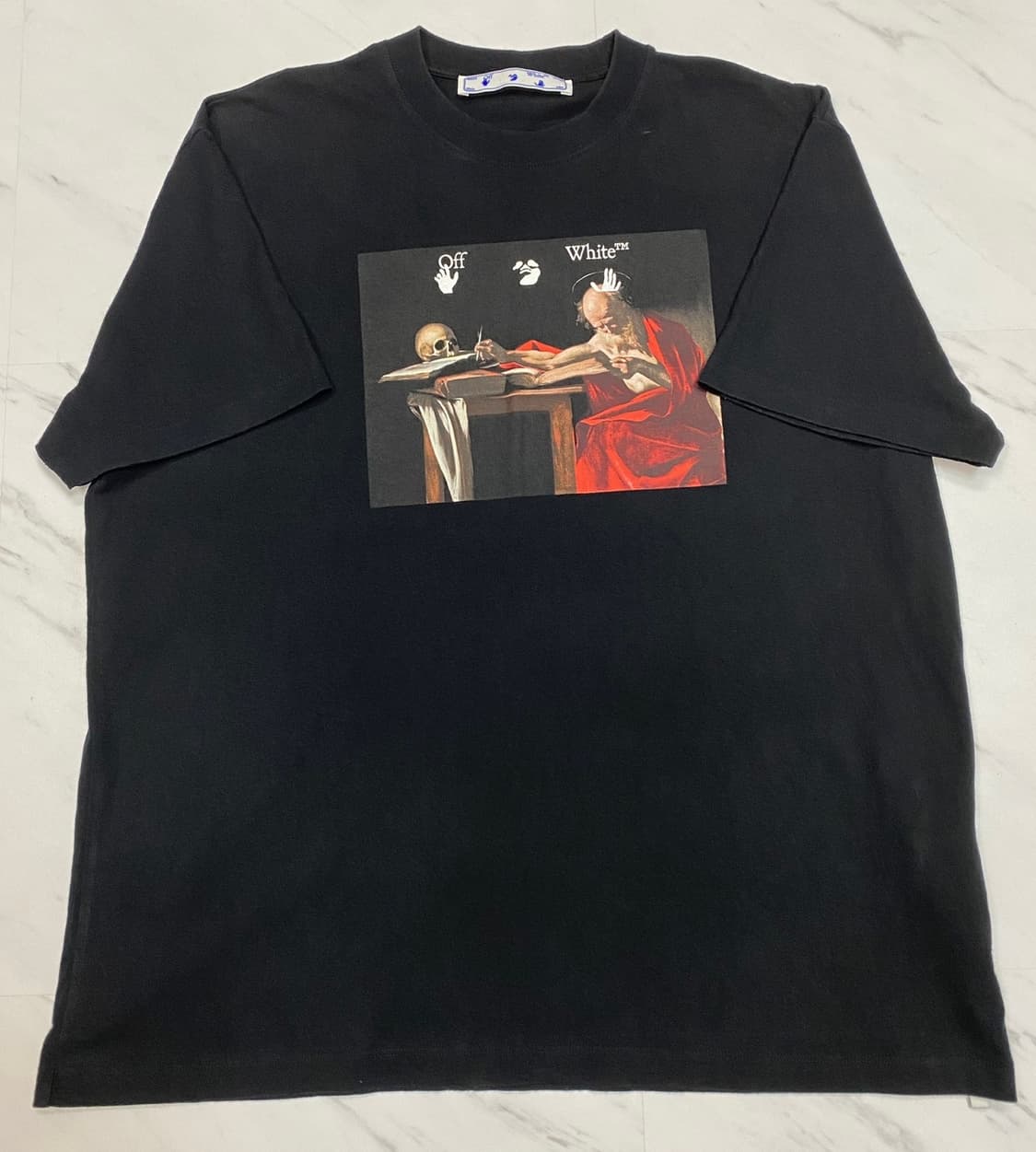 오프화이트 반팔티 (105)  상품이미지3