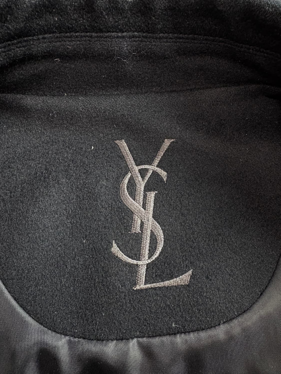 90s YSL 입생로랑 블루종 모 자켓 3795 상품이미지3