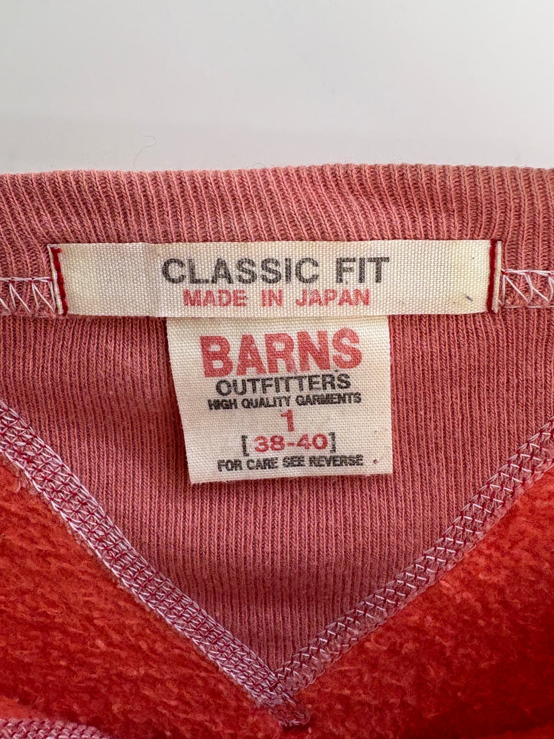 BARNS (Made in Japan) 맨투맨 상품이미지6