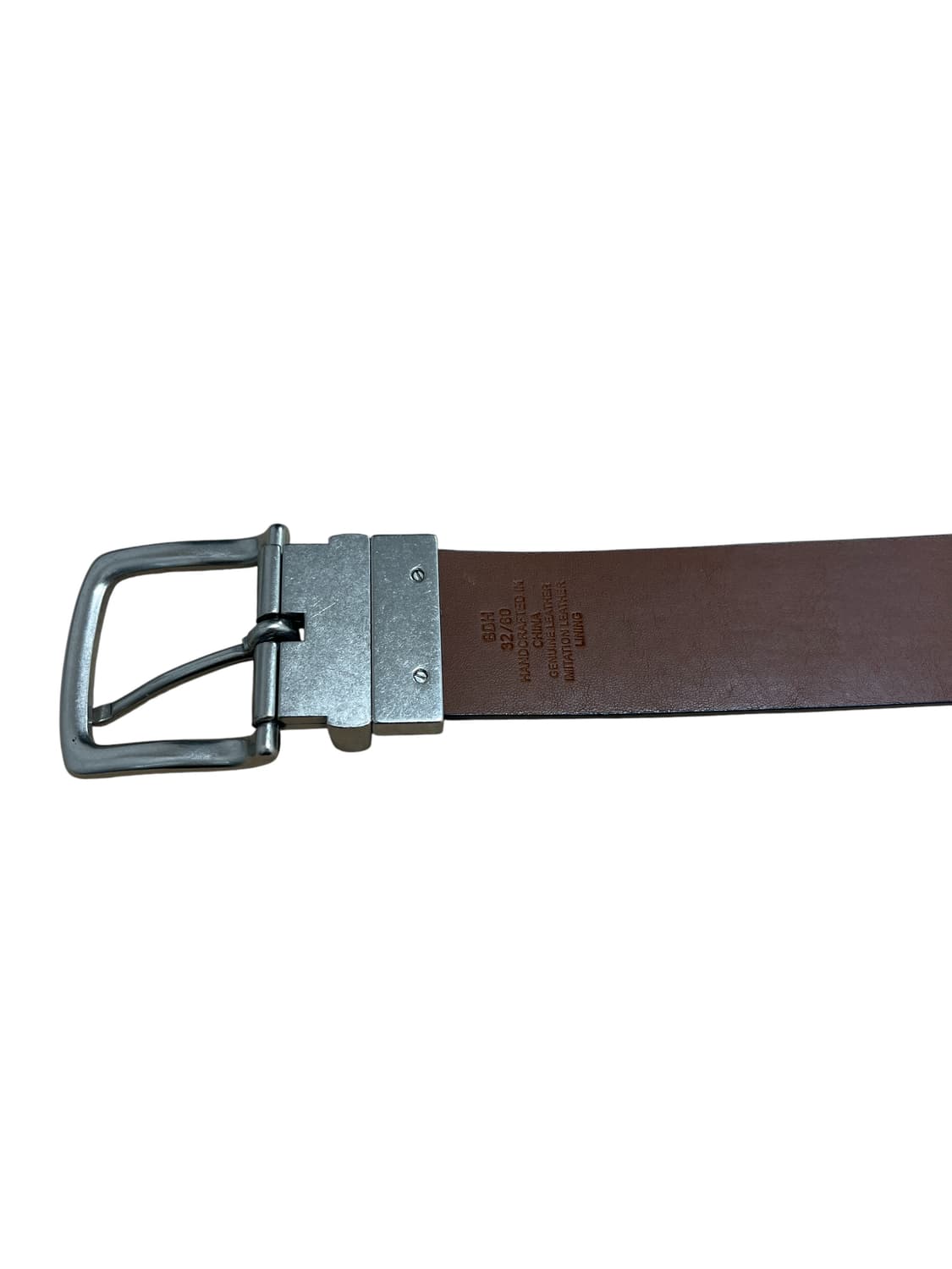 캘빈 클라인 진 CK 버클 브라운 레더 벨트 상품이미지3