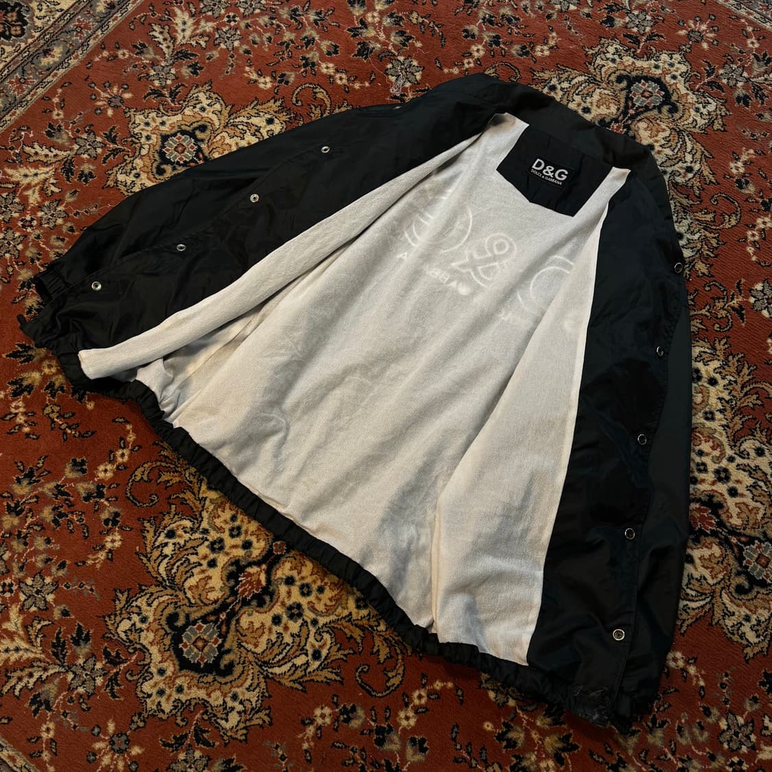 돌체앤가바나 D&G 코치자켓 블랙 (XL-XXL) 상품이미지7