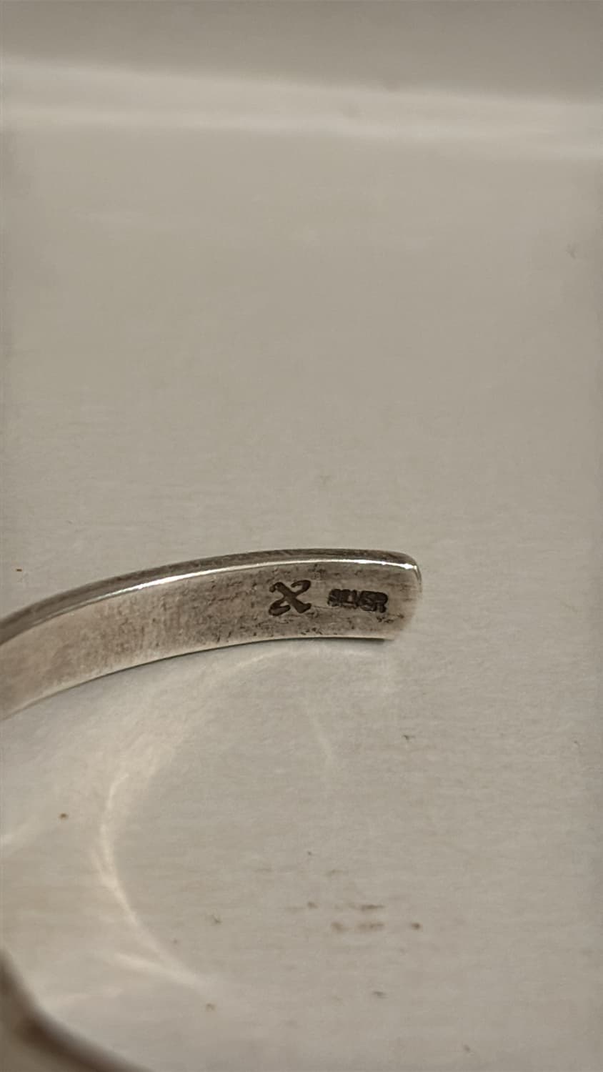 (Rare* ) 90‘s Cross Bracelet (Silver) 상품이미지10