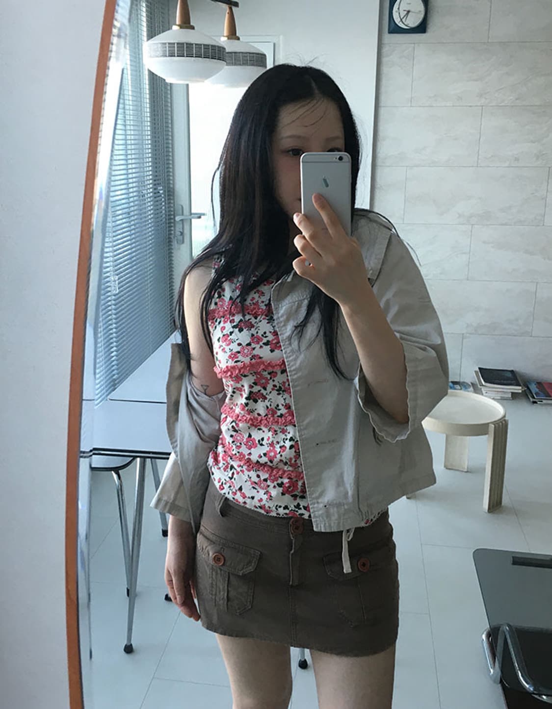 floral sleeveless 상품이미지3