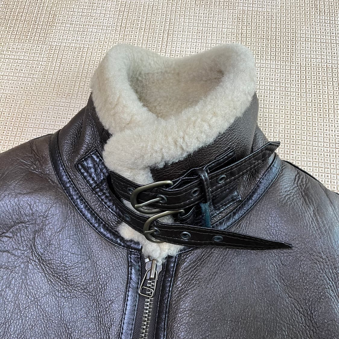 B-3 양털 무스탕 무통자켓 양가죽 상품이미지4