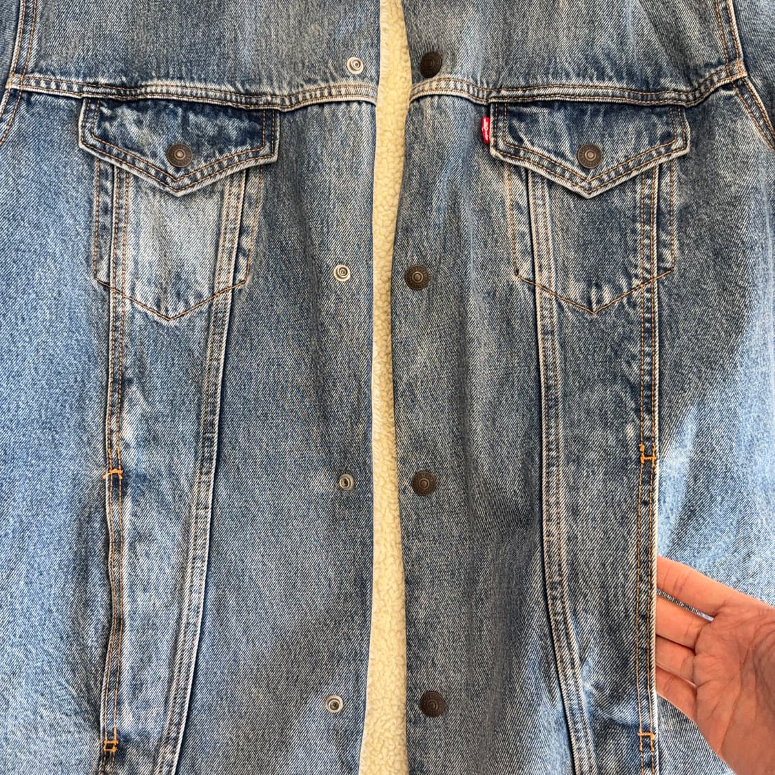 리바이스 셰르파 데님 자켓 상품이미지4