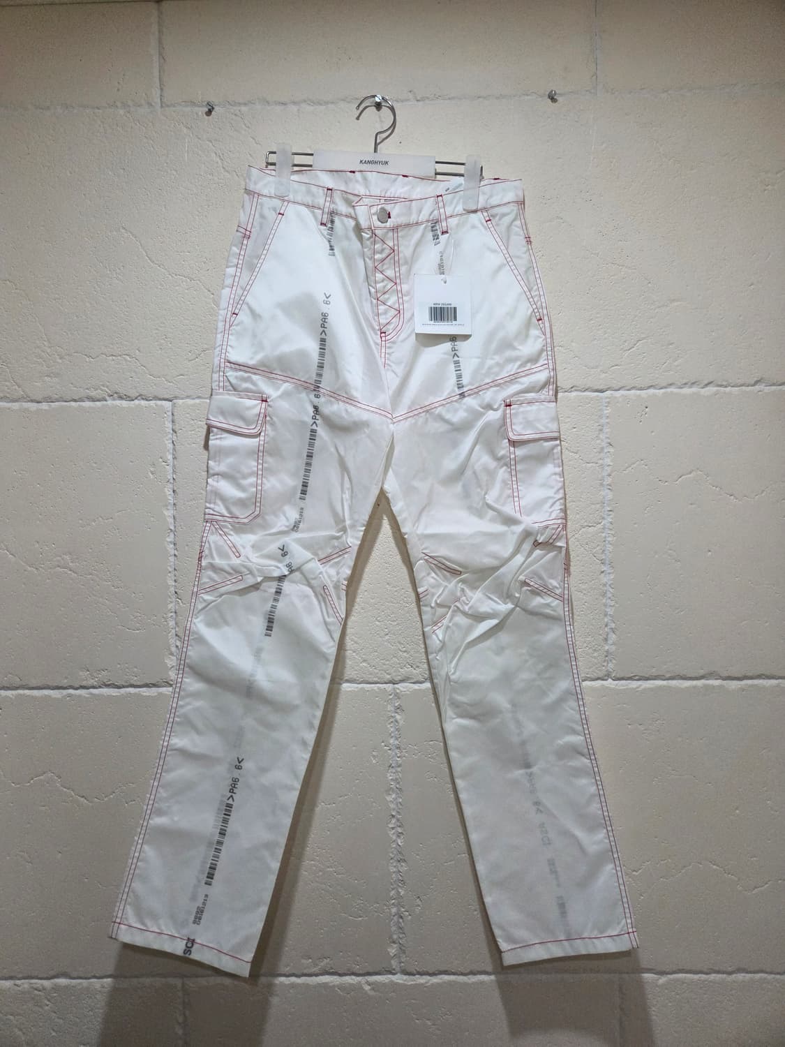 강혁 에어백 식스포켓 트라우저 S 새상품 상품이미지1