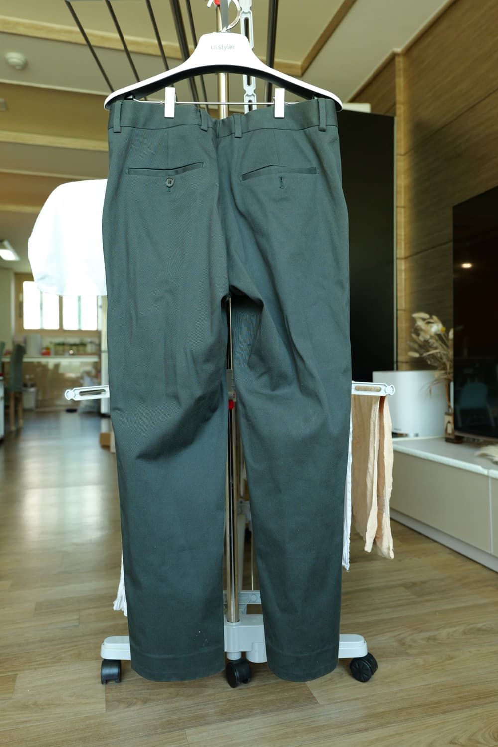 에르메스 코튼 팬츠 그린 32사이즈 상품이미지2