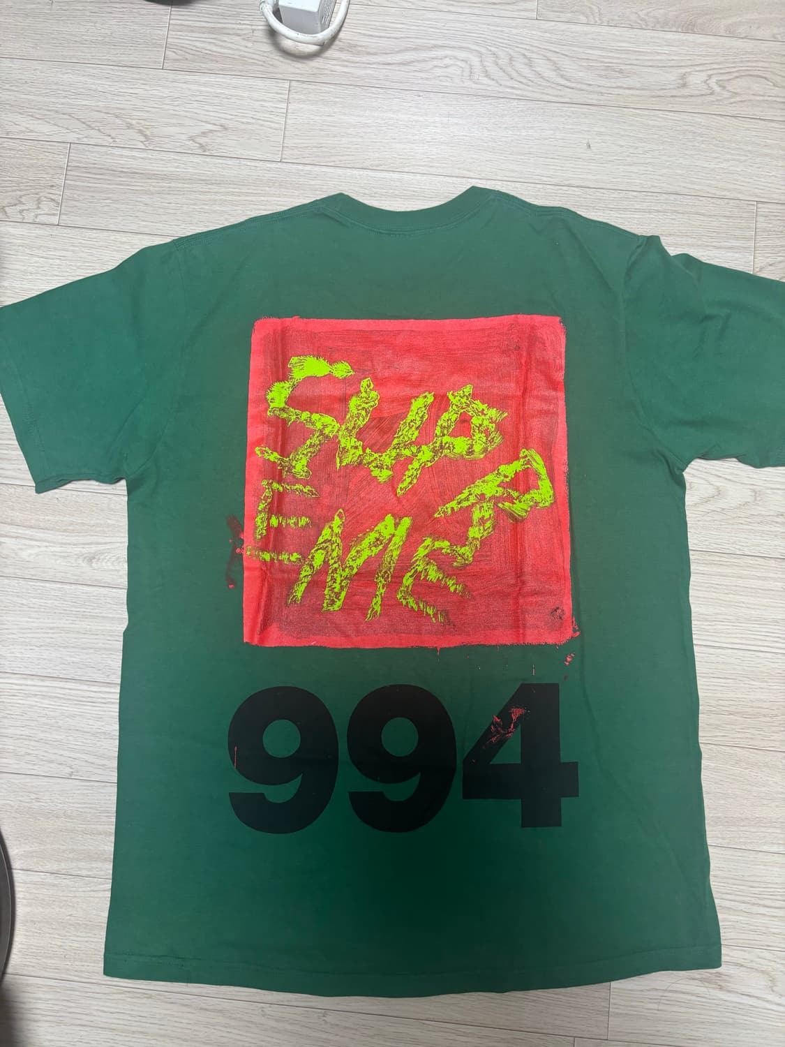 슈프림 페인트 티셔츠 M 상품이미지3