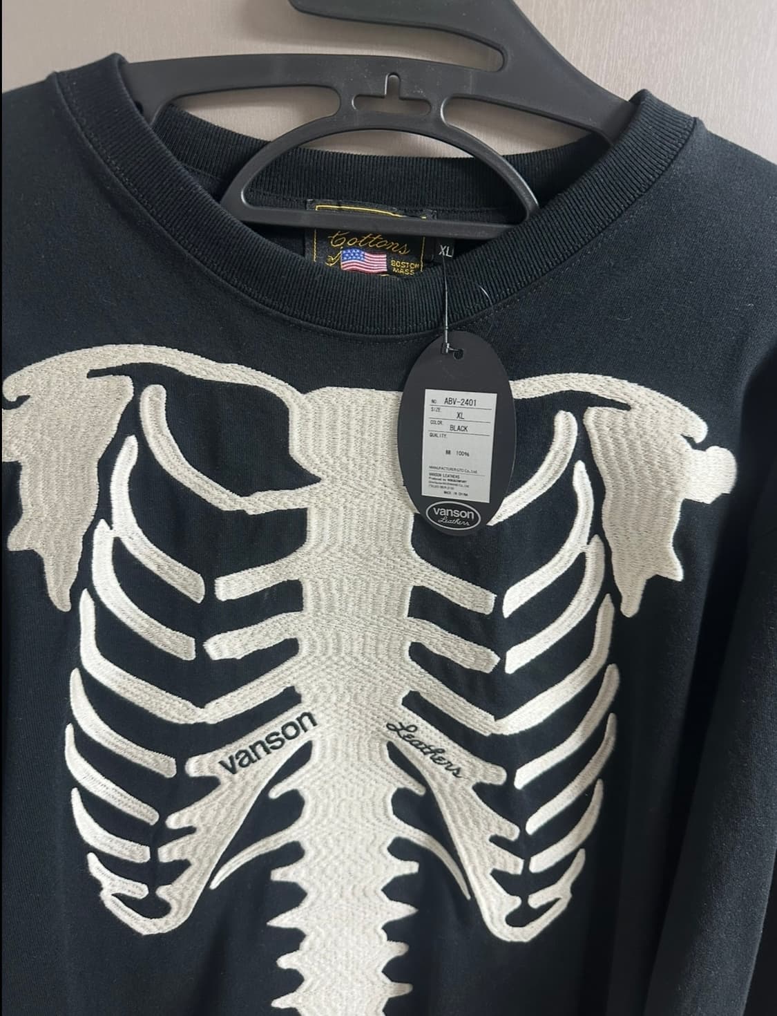 AAO 밴슨 본 롱슬리브 판매합니다. 상품이미지2