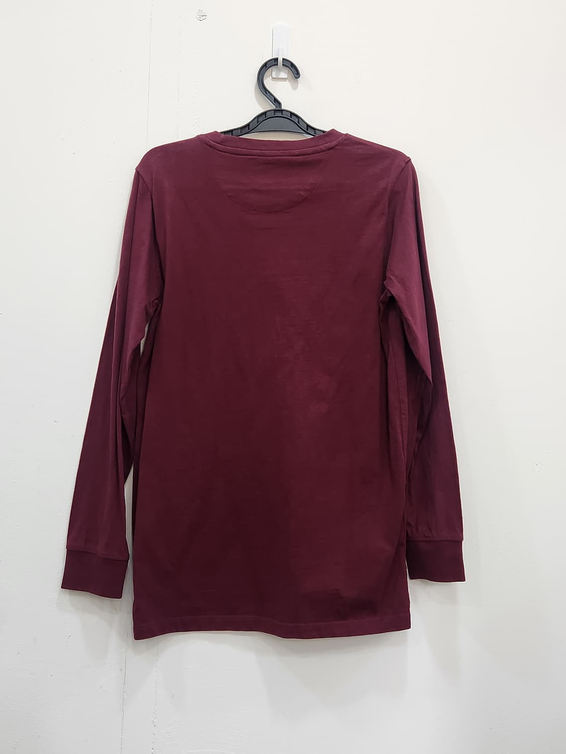 [90] US폴로아센 버건디 긴팔 티셔츠 S 여성 90 상품이미지2