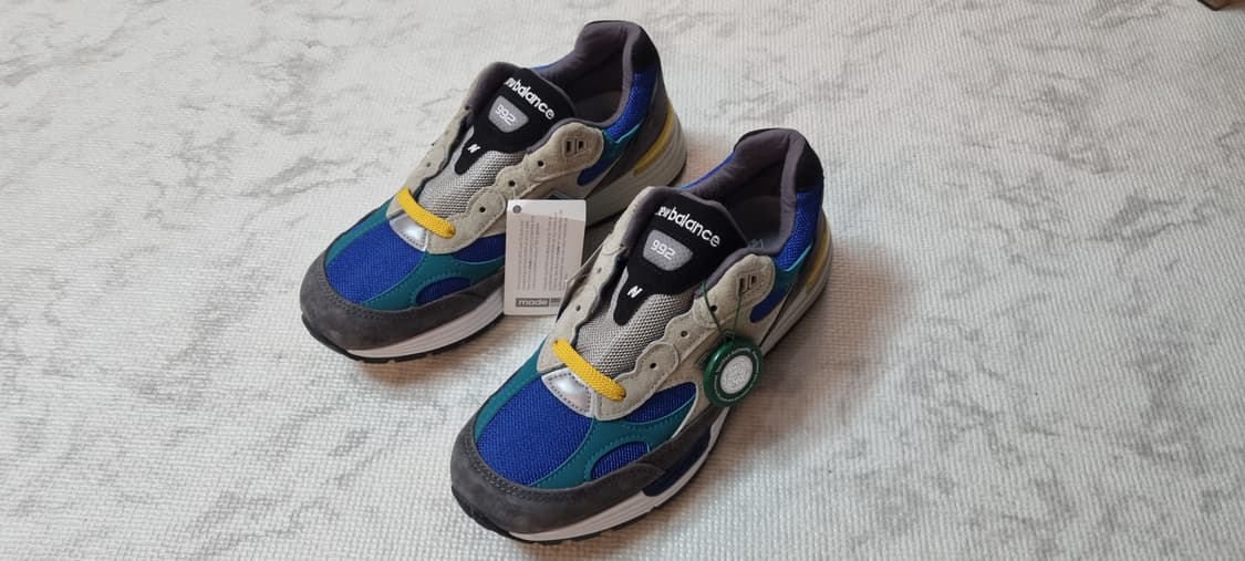 뉴발란스 992 빌리스 블루 틸 250 상품이미지1
