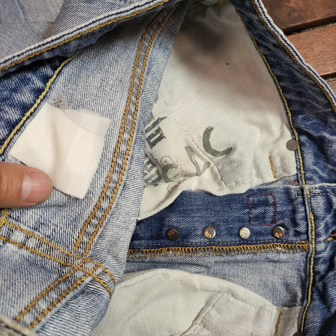 폴로 랄프로렌 청 반바지 (32) 상품이미지8