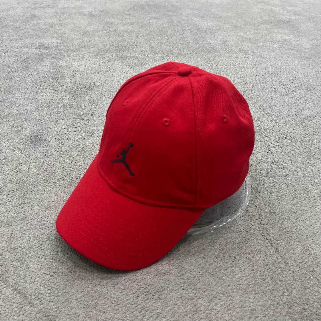 조던 빨간색 볼캡 모자 상품이미지1