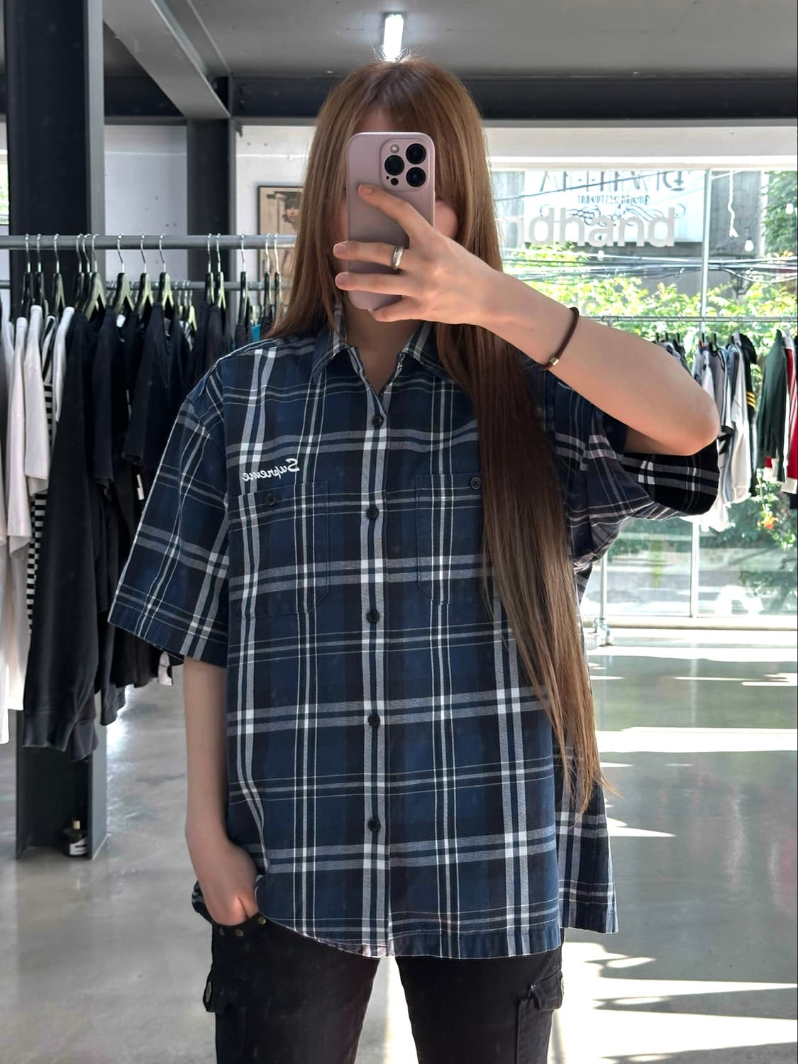슈프림 21AW Thermal 워크셔츠 상품이미지3