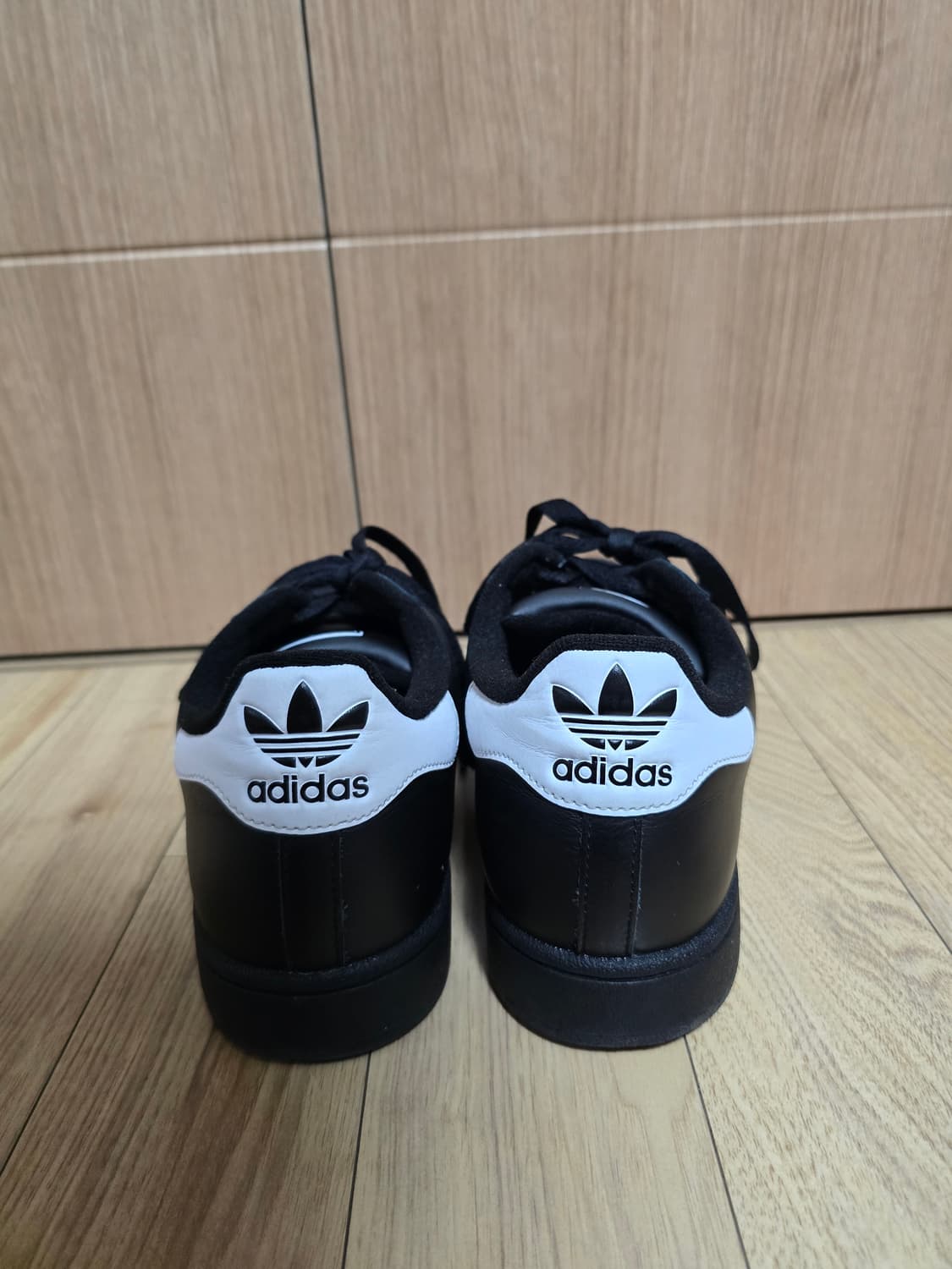 아디다스 슈퍼스타2 블랙 275 상품이미지4