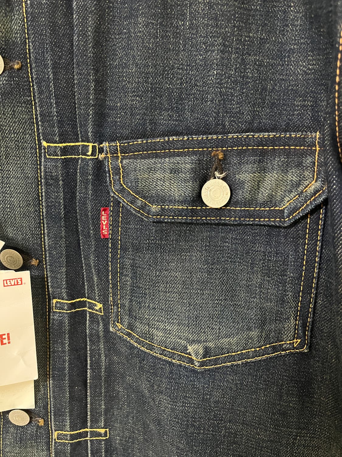 리바이스빈티지클로딩 LVC1953 507XX TYPE2 트러커 44사이즈 상품이미지5