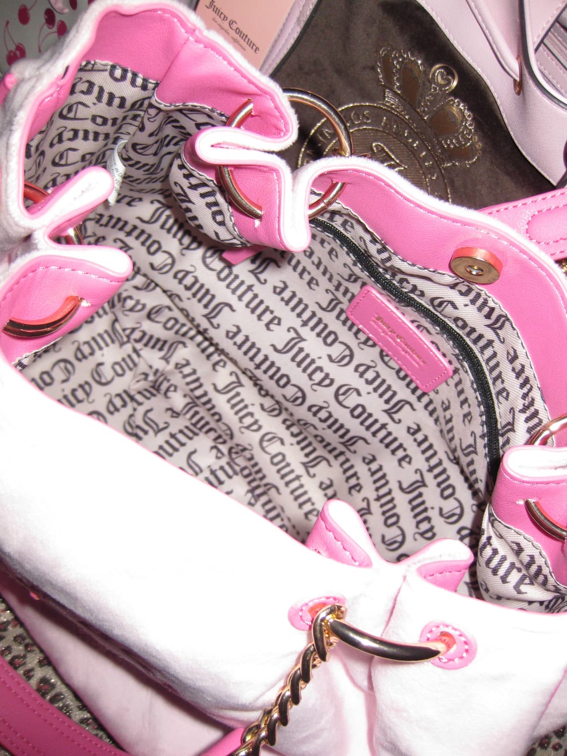 쥬시 꾸뛰르 핑크 킹덤 숄더백 + 하트 코인월렛 상품이미지4