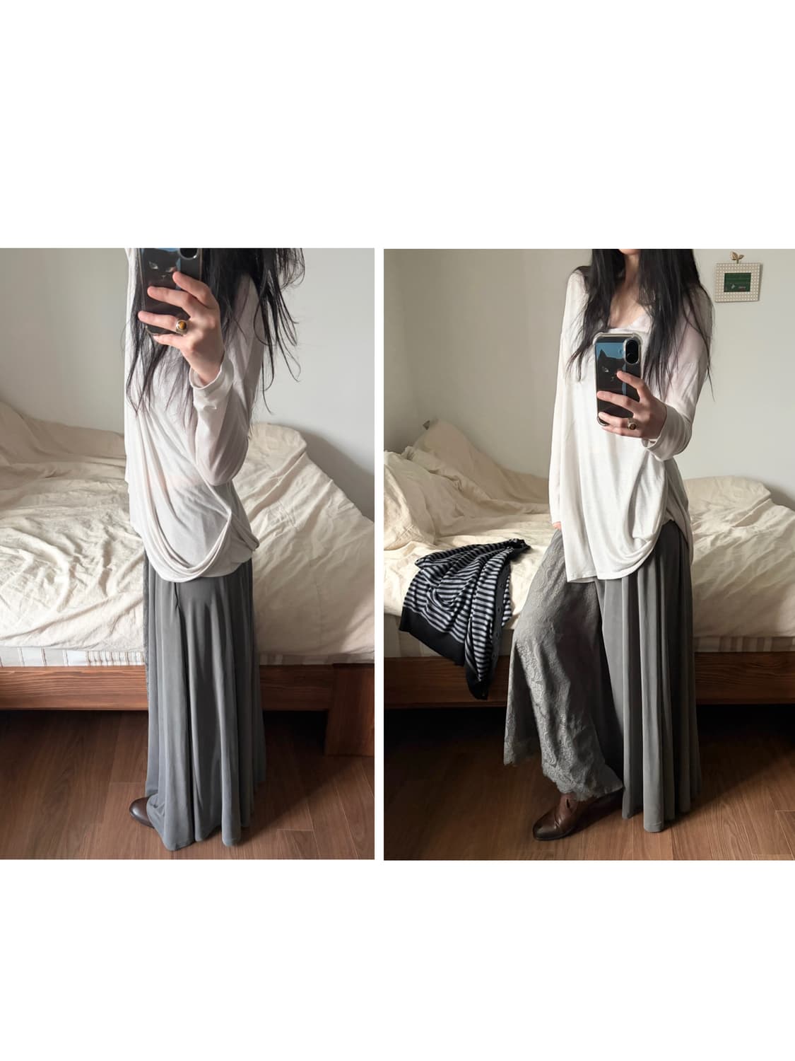 asymmetric long sleeve 상품이미지2