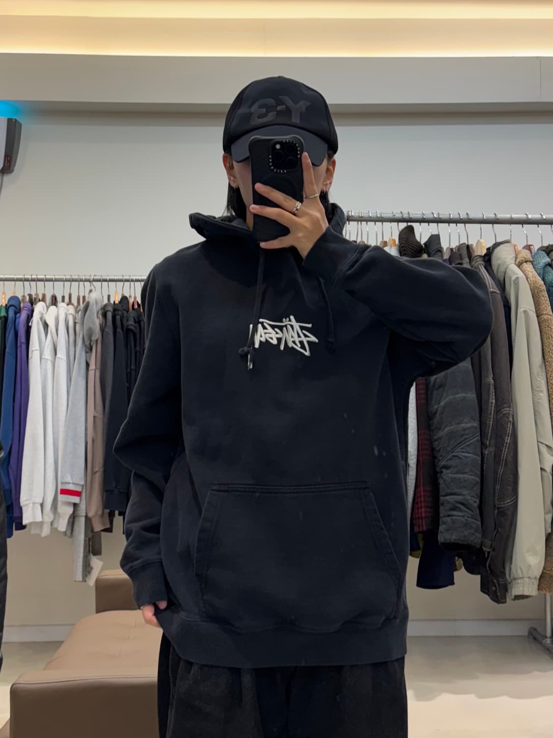 스투시 자수로고 후드티 상품이미지7