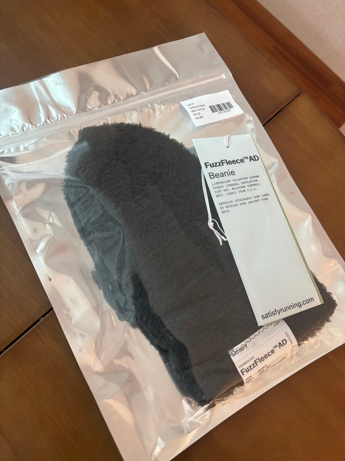 새티스파이 고스트/퍼지플리스 비니 판매합니다 새제품 상품이미지1